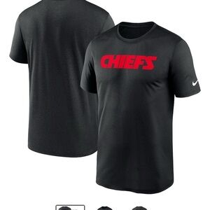 Nike Men's Black Chiefs T-Shirt